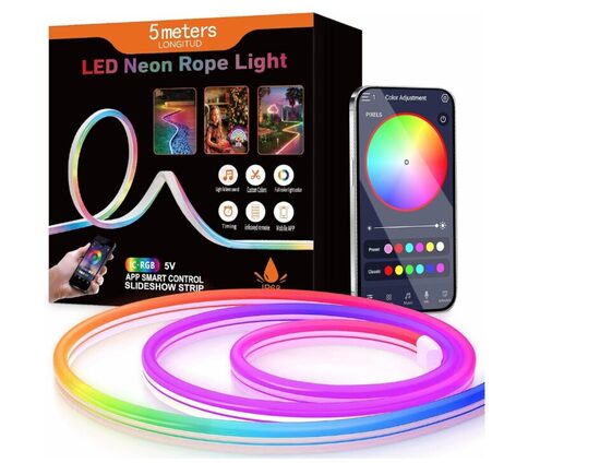 LED juosta išmani valdoma per telefono programėlę, 5 m